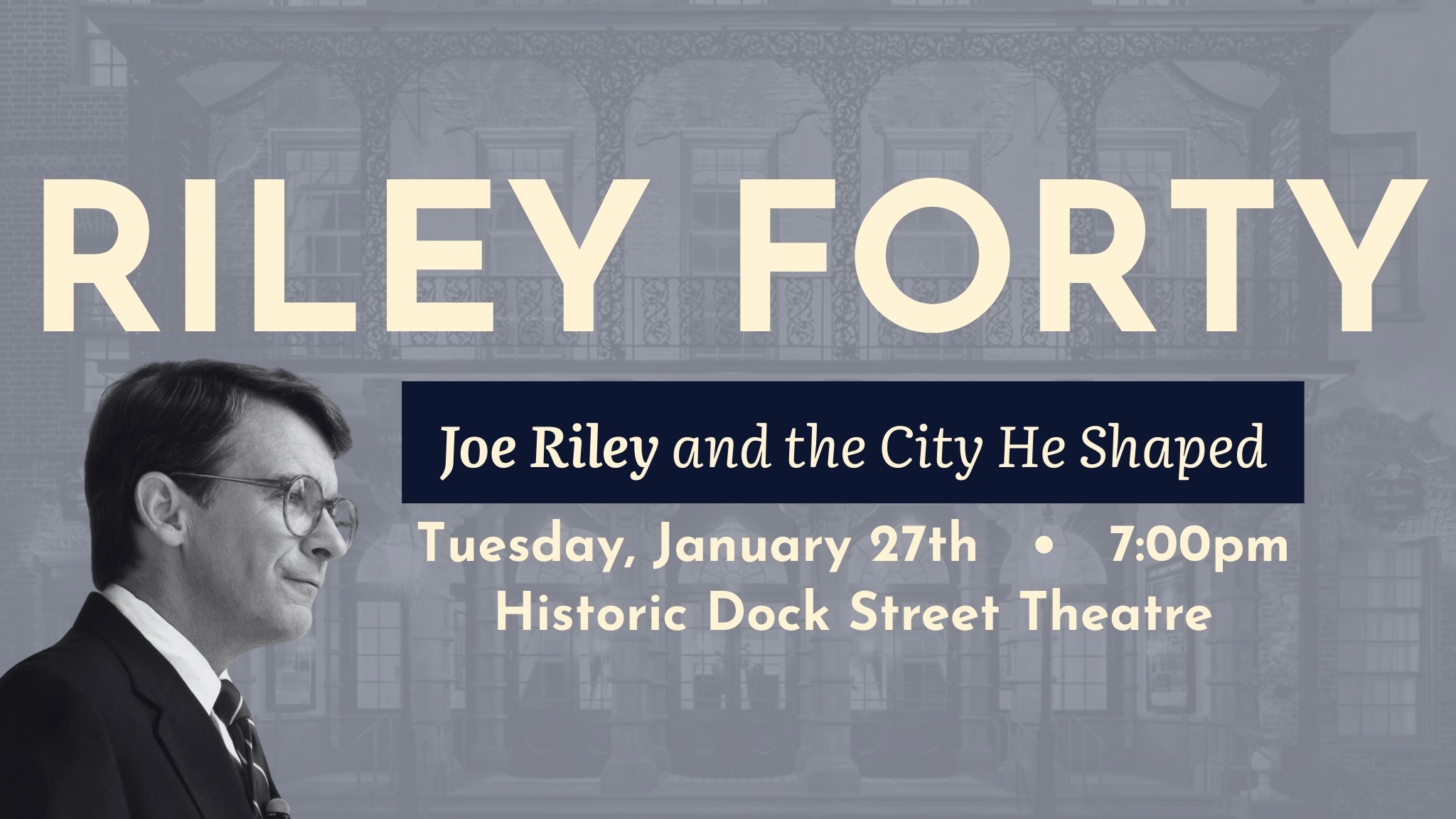 Joe Riley and the City He Shaped: A Live Panel Conversation and Memoir ...